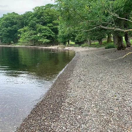 Campeggio Secluded Beckside Cabins At The Edge Of Ullswater Lake Penrith