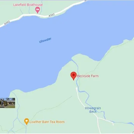 Secluded Beckside Cabins At The Edge Of Ullswater Lake Campeggio *